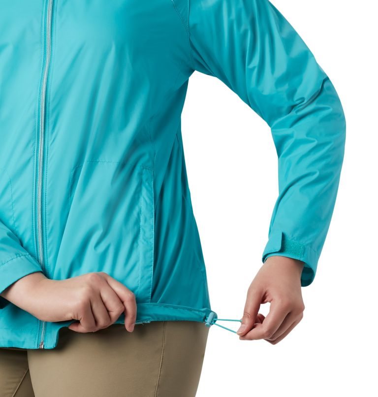 Women's Columbia Switchback III Jackets Turquoise | Plus Size CA-M4865